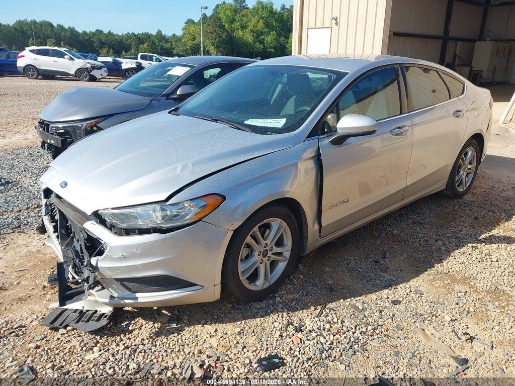 3FA6P0LU5JR220102 2018 FORD FUSION HYBRID photo no. 2
