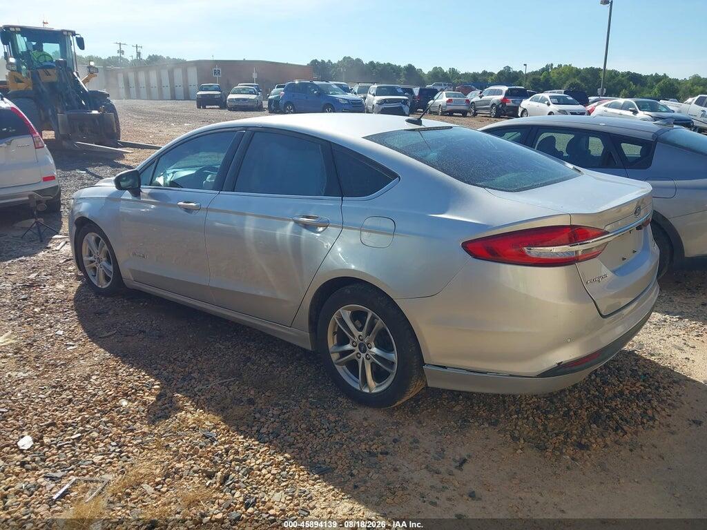 3FA6P0LU5JR220102 2018 FORD FUSION HYBRID photo no. 3
