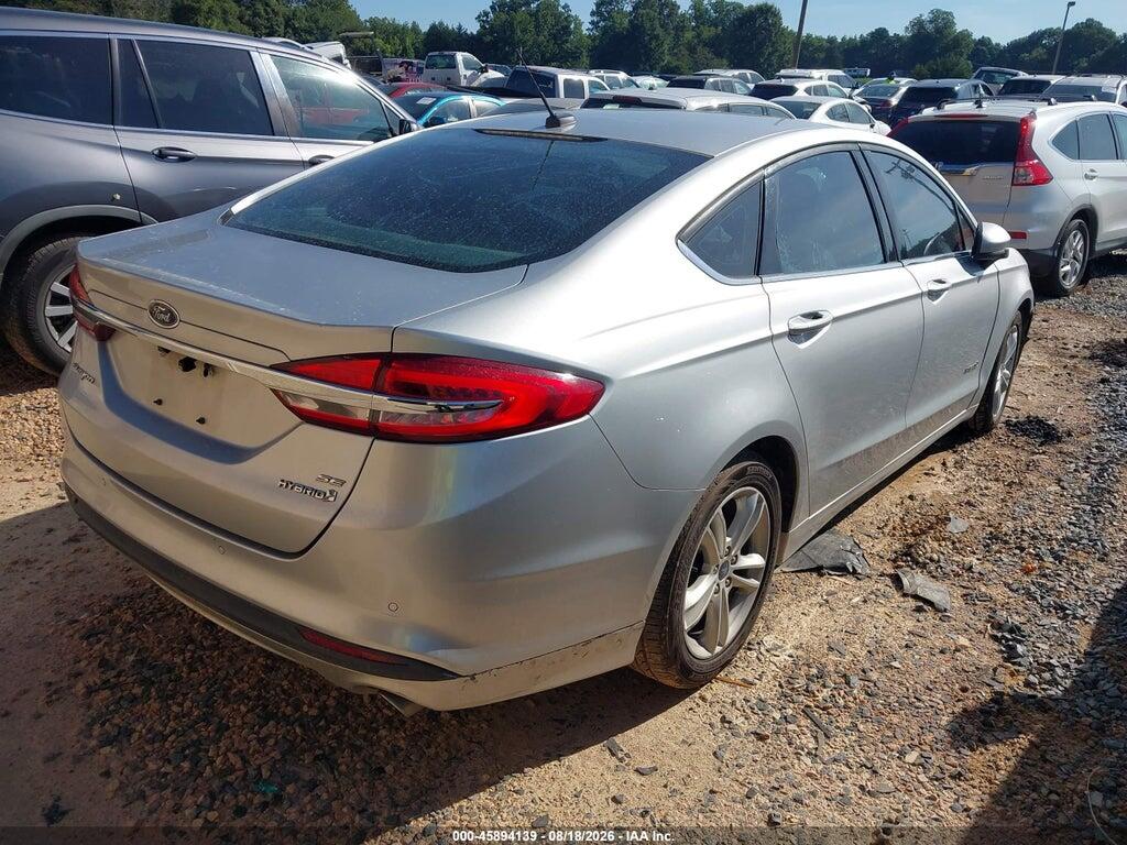3FA6P0LU5JR220102 2018 FORD FUSION HYBRID photo no. 4