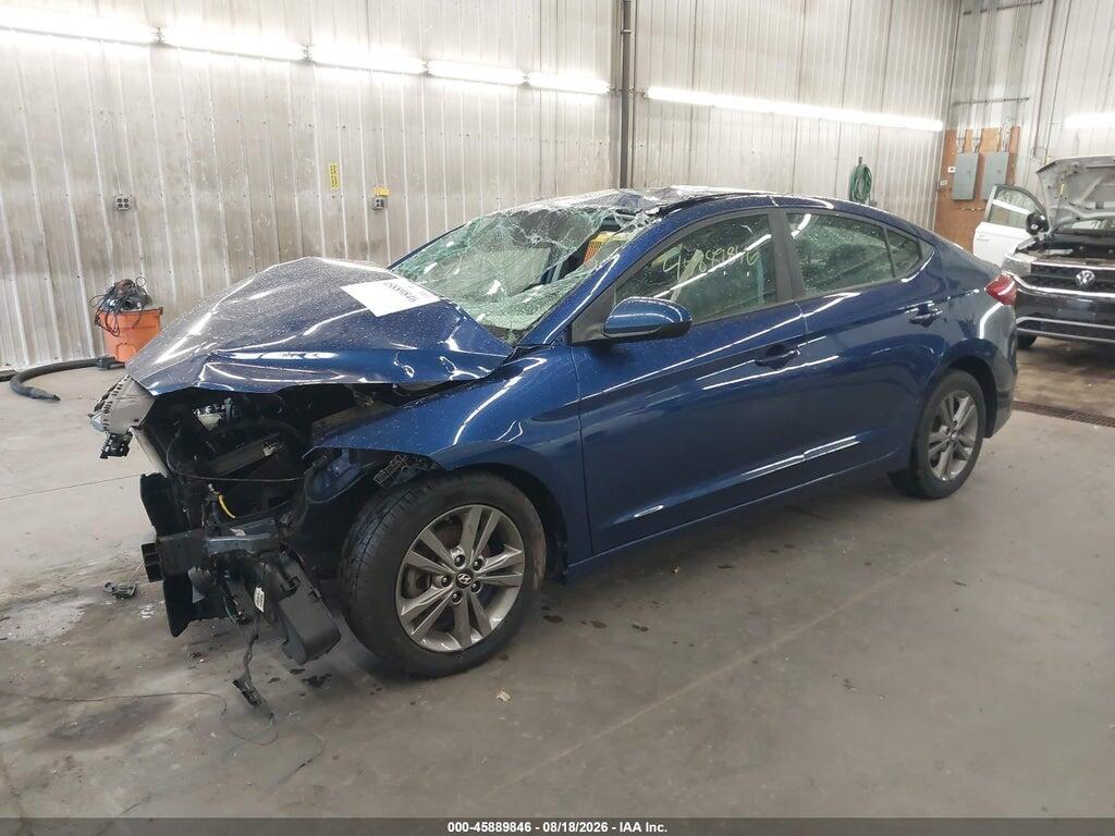 5NPD84LF4JH345327 2018 HYUNDAI ELANTRA photo no. 2