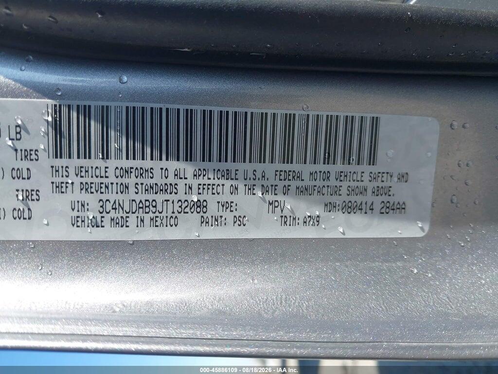 3C4NJDAB9JT132088 2018 JEEP COMPASS photo no. 9