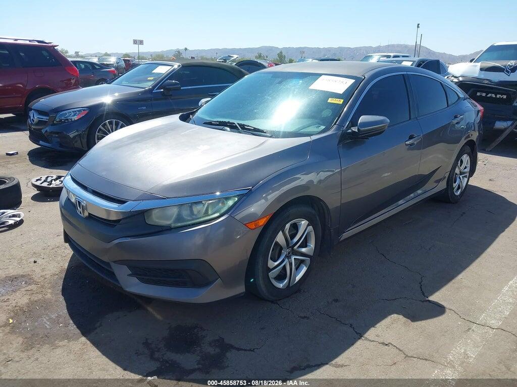 19XFC2F51GE058765 2016 HONDA CIVIC photo no. 2