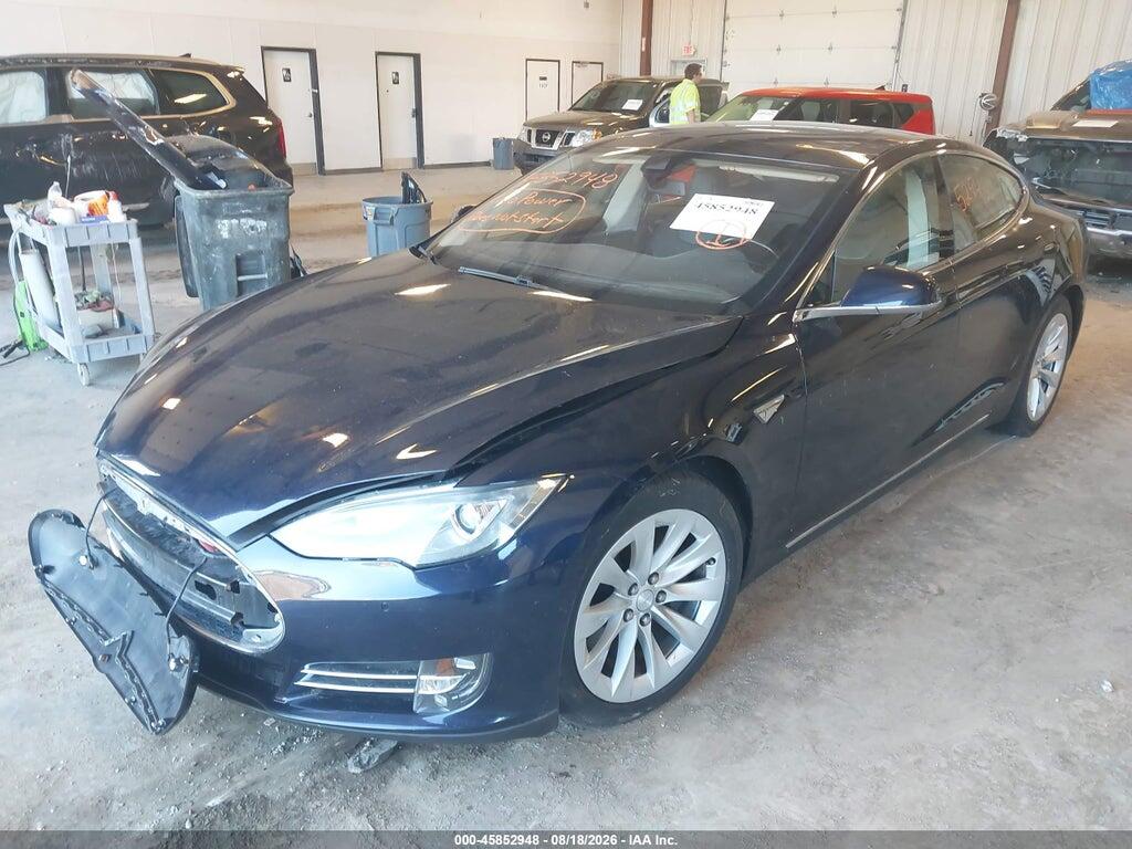 5YJSA1H22FFP77744 2015 TESLA MODEL S photo no. 2