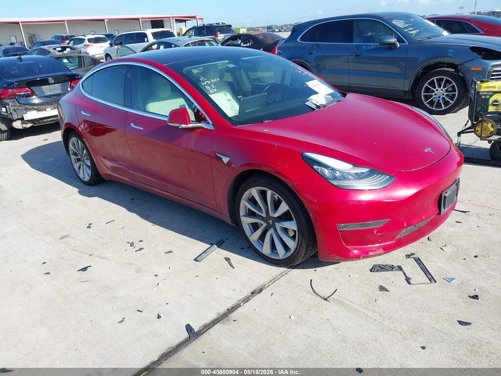 5YJ3E1EB7JF097490 2018 TESLA MODEL 3 photo no. 1