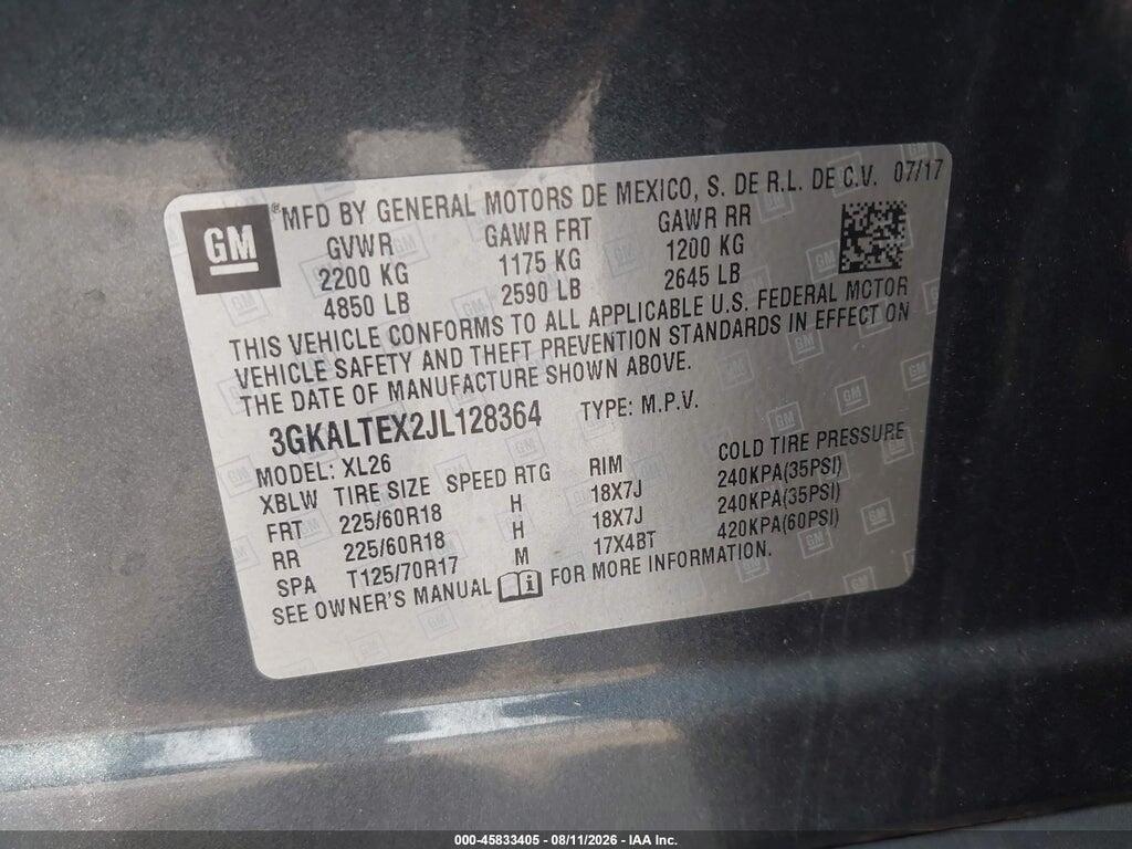 3GKALTEX2JL128364 2018 GMC TERRAIN photo no. 9