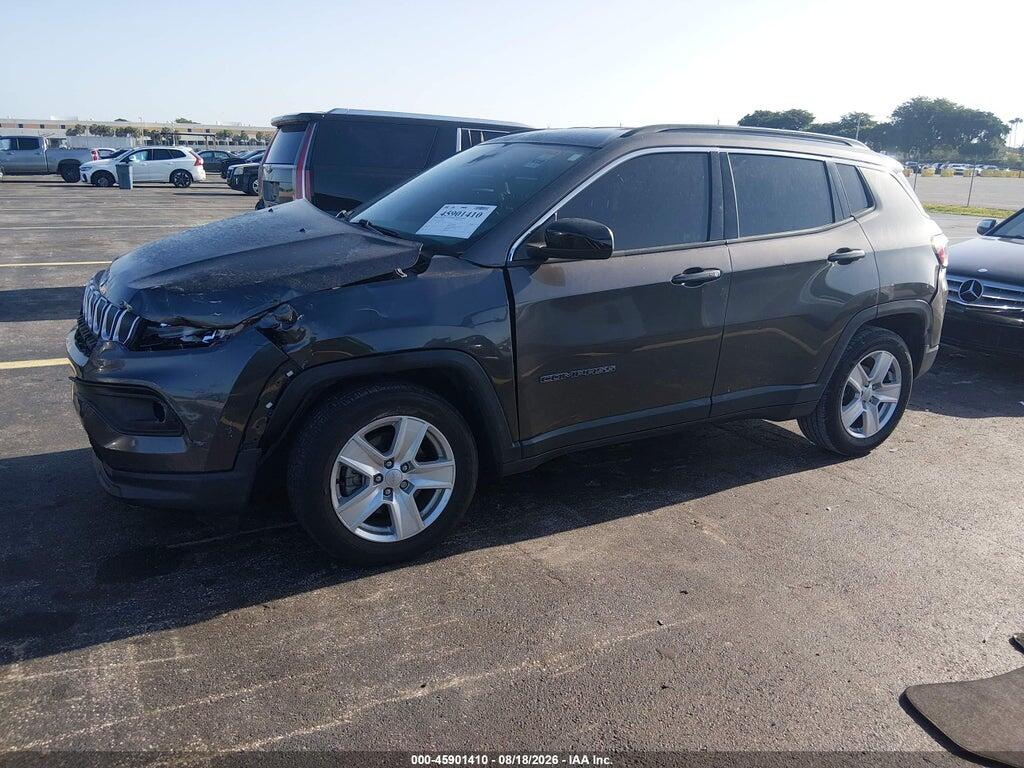 3C4NJCBB9NT136978 2022 JEEP COMPASS photo no. 2