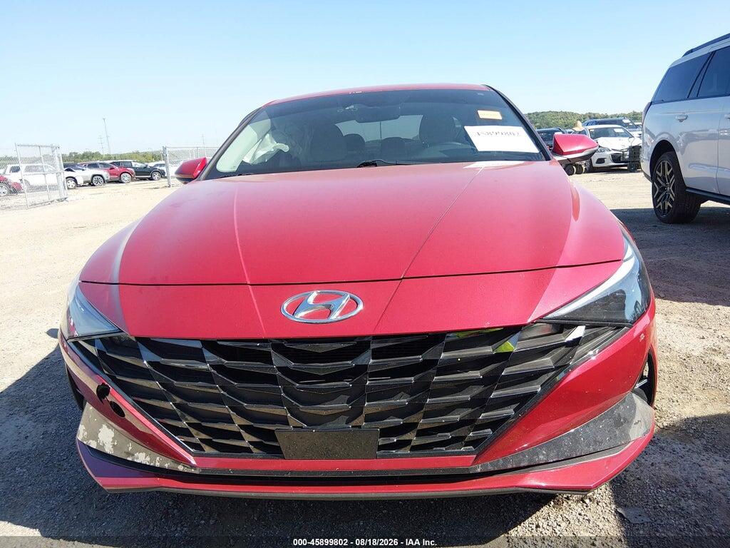 KMHLN4AJ5NU021208 2022 HYUNDAI ELANTRA HYBRID photo no. 12