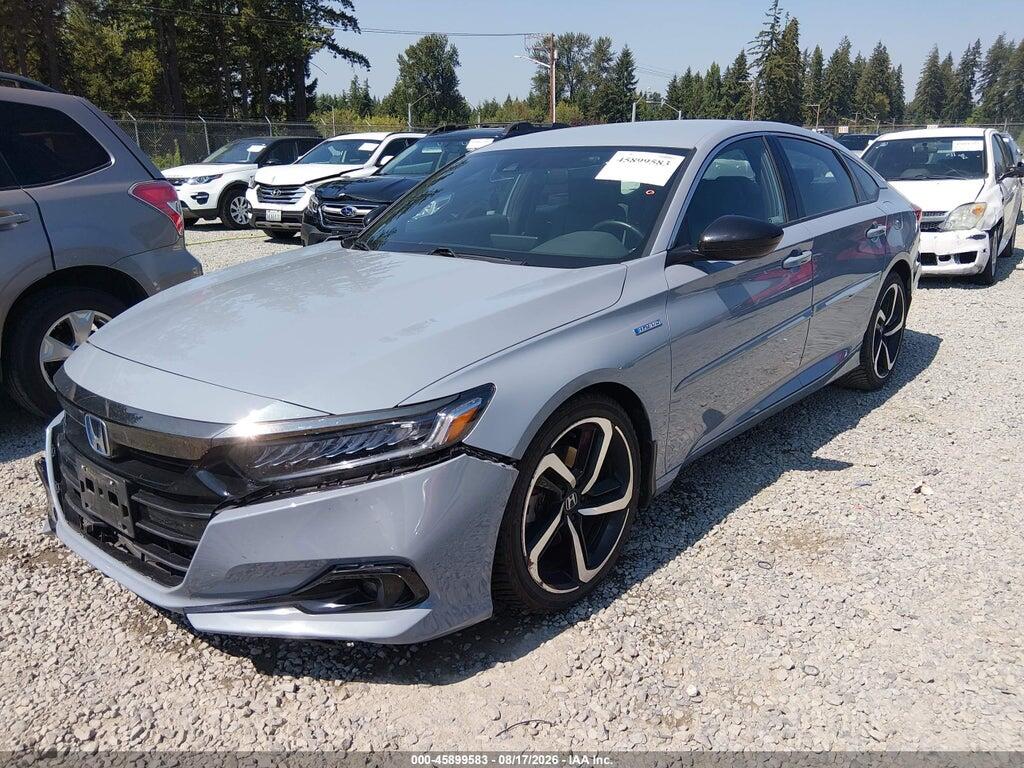 1HGCV3F2XNA043594 2022 HONDA ACCORD HYBRID photo no. 2
