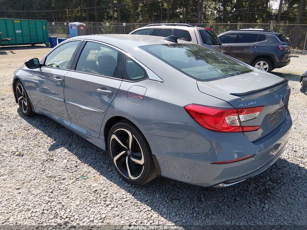 1HGCV3F2XNA043594 2022 HONDA ACCORD HYBRID photo no. 3