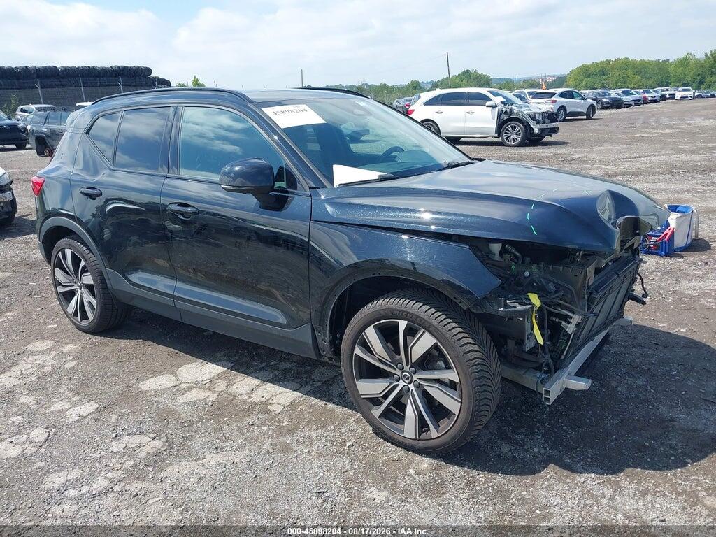 2022 VOLVO XC40 RECHARGE PURE ELECTRIC YV4ED3URXN2661015