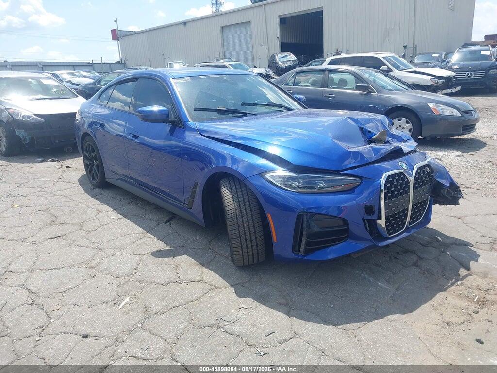 2022 BMW 430I GRAN COUPE WBA63AV0XNFM20222