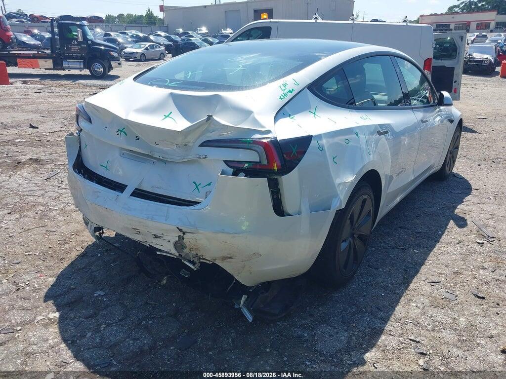5YJ3E1EA9TF170630 2026 TESLA MODEL 3 photo no. 4