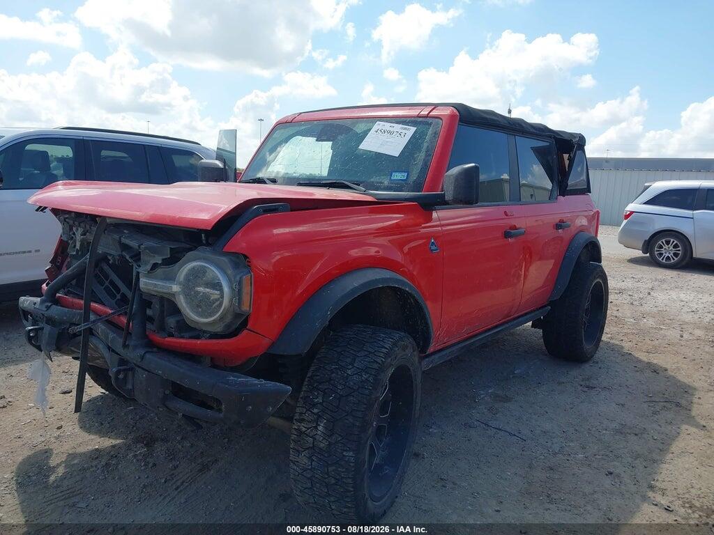 1FMEE5BPXNLA87003 2022 FORD BRONCO photo no. 2