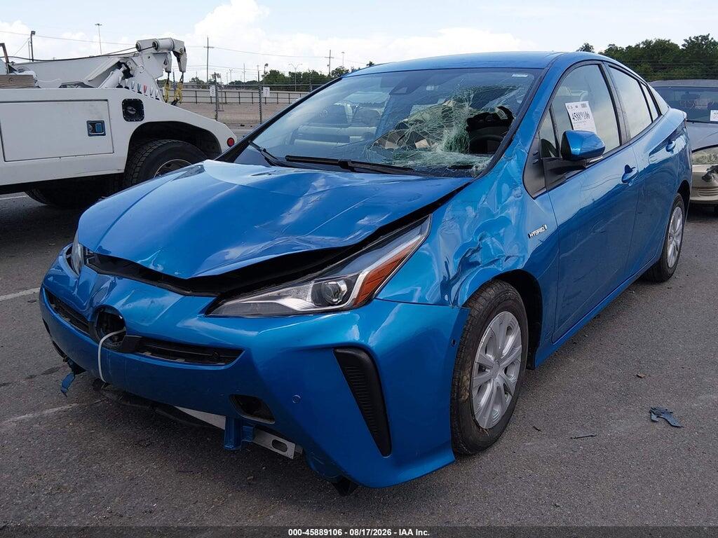 JTDKAMFU0N3158528 2022 TOYOTA PRIUS photo no. 2