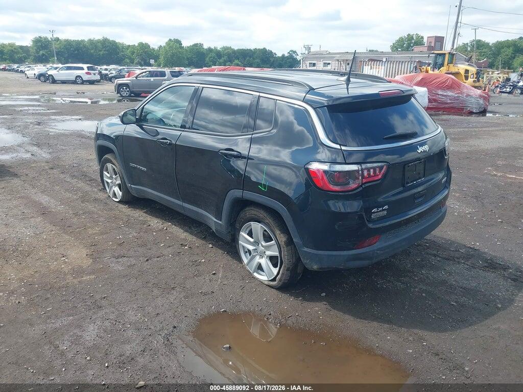 3C4NJDBBXNT123422 2022 JEEP COMPASS photo no. 3