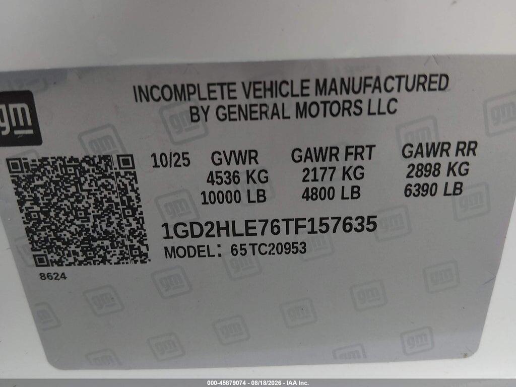1GD2HLE76TF157635 2026 GMC SIERRA 2500 HD photo no. 9