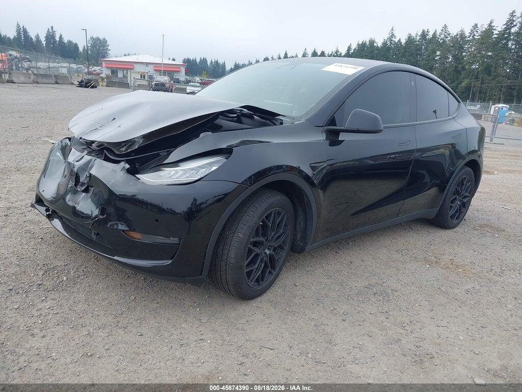 7SAYGDEE4NF368347 2022 TESLA MODEL Y photo no. 2