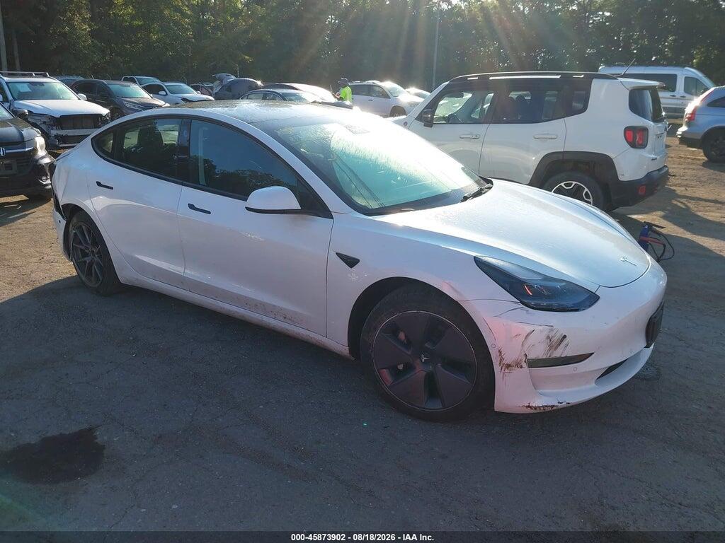 5YJ3E1EB2NF314546 2022 TESLA MODEL 3 photo no. 1