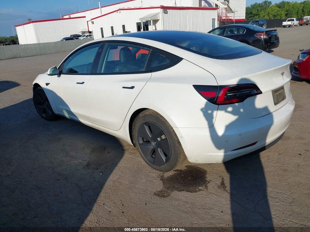 5YJ3E1EB2NF314546 2022 TESLA MODEL 3 photo no. 3