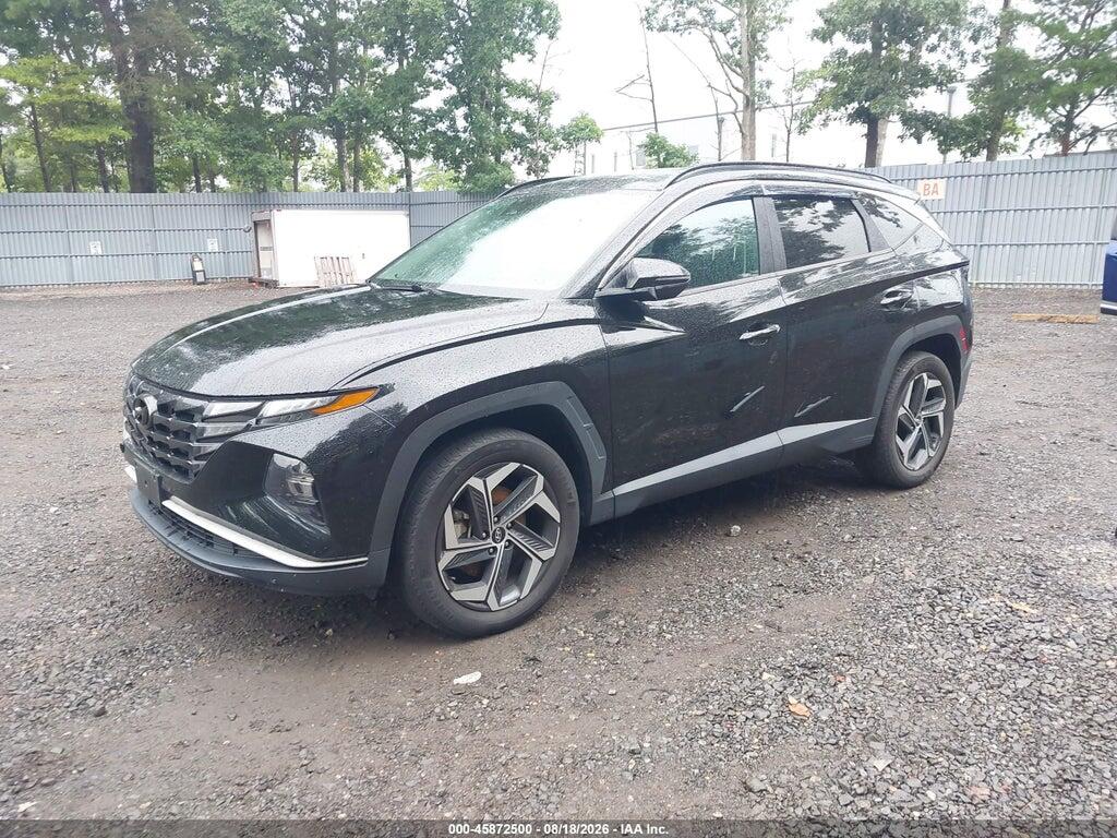 KM8JFCA14NU040136 2022 HYUNDAI TUCSON HYBRID photo no. 2