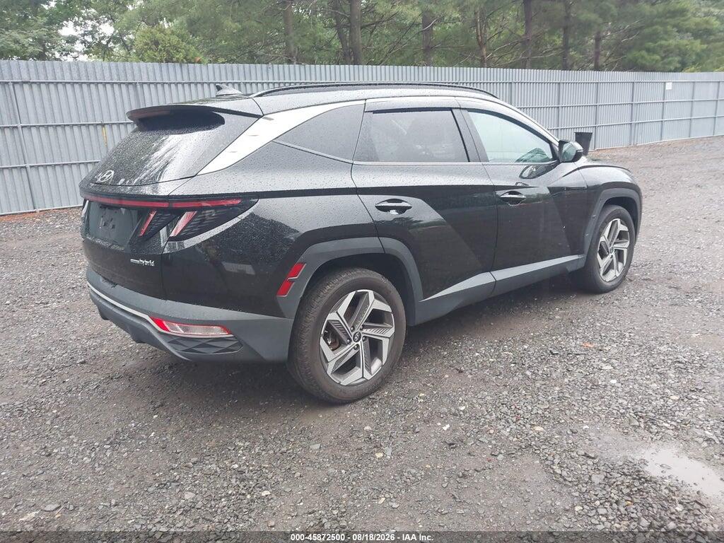 KM8JFCA14NU040136 2022 HYUNDAI TUCSON HYBRID photo no. 4