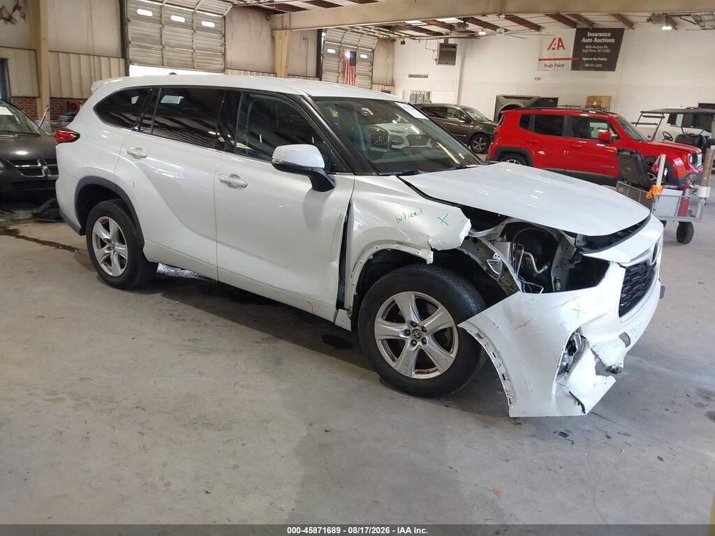 5TDCZRAH8NS550689 2022 TOYOTA HIGHLANDER photo no. 1