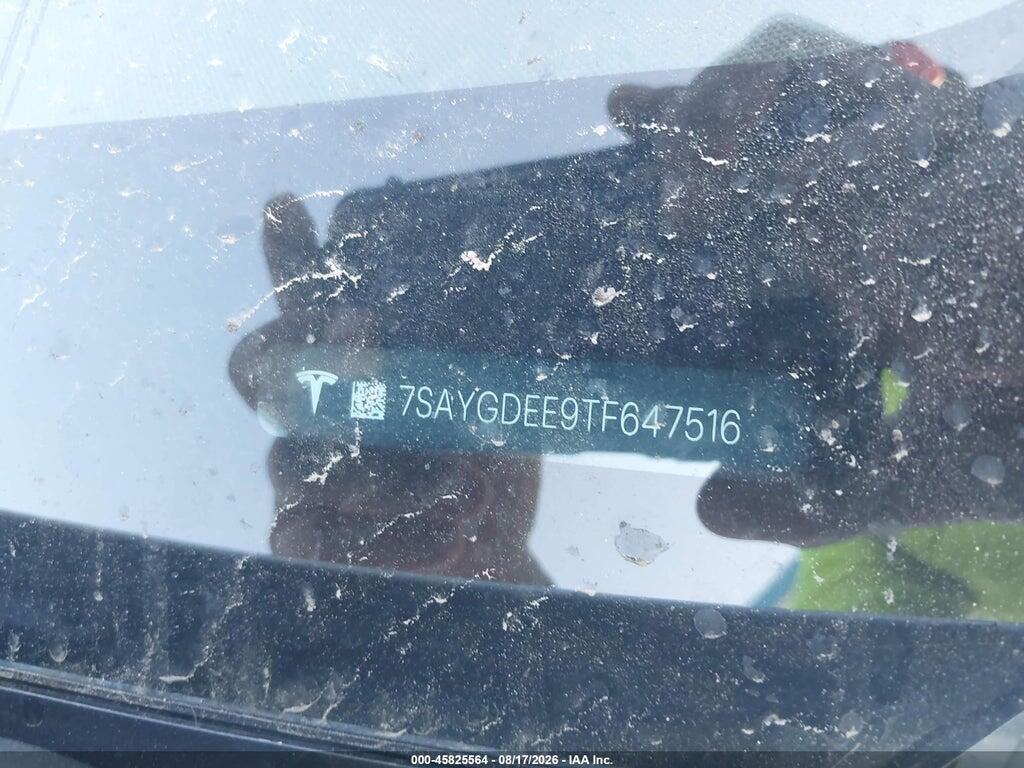 7SAYGDEE9TF647516 2026 TESLA MODEL Y photo no. 9