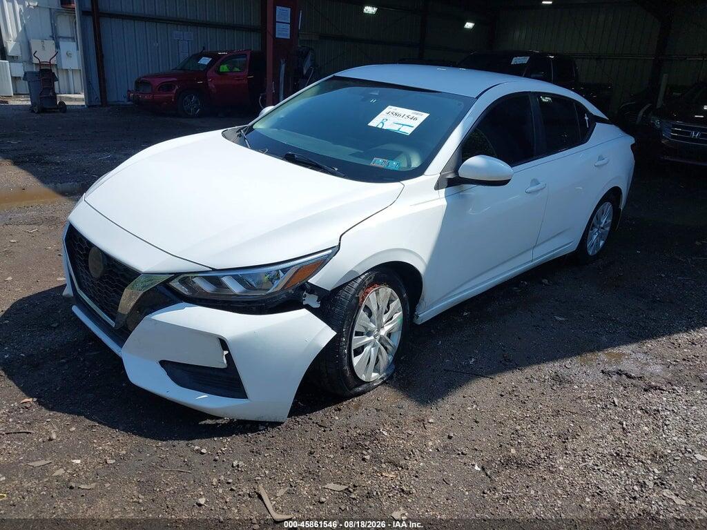 3N1AB8BV4NY237905 2022 NISSAN SENTRA photo no. 2