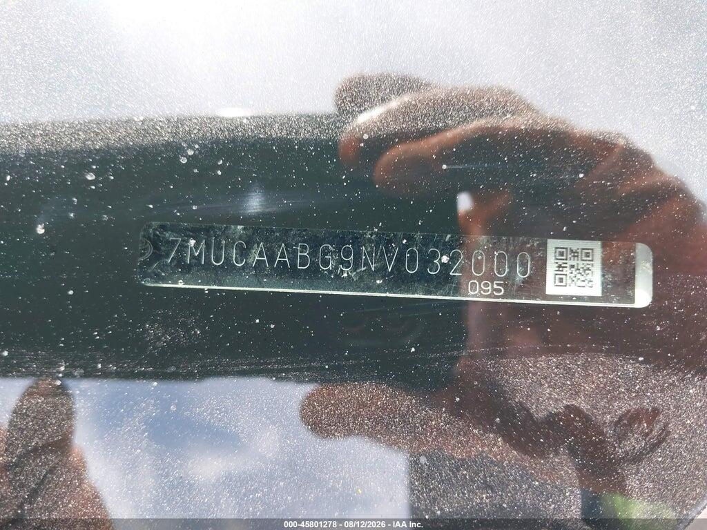 7MUCAABG9NV032000 2022 TOYOTA COROLLA CROSS photo no. 9