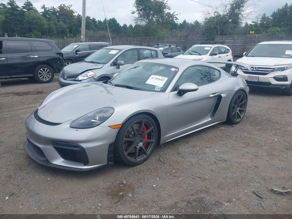WP0AC2A89NS275230 2022 PORSCHE 718 CAYMAN photo no. 2