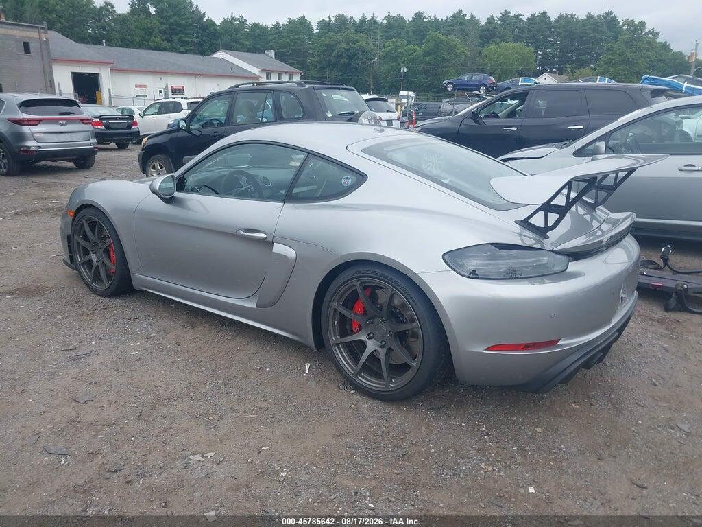 WP0AC2A89NS275230 2022 PORSCHE 718 CAYMAN photo no. 3