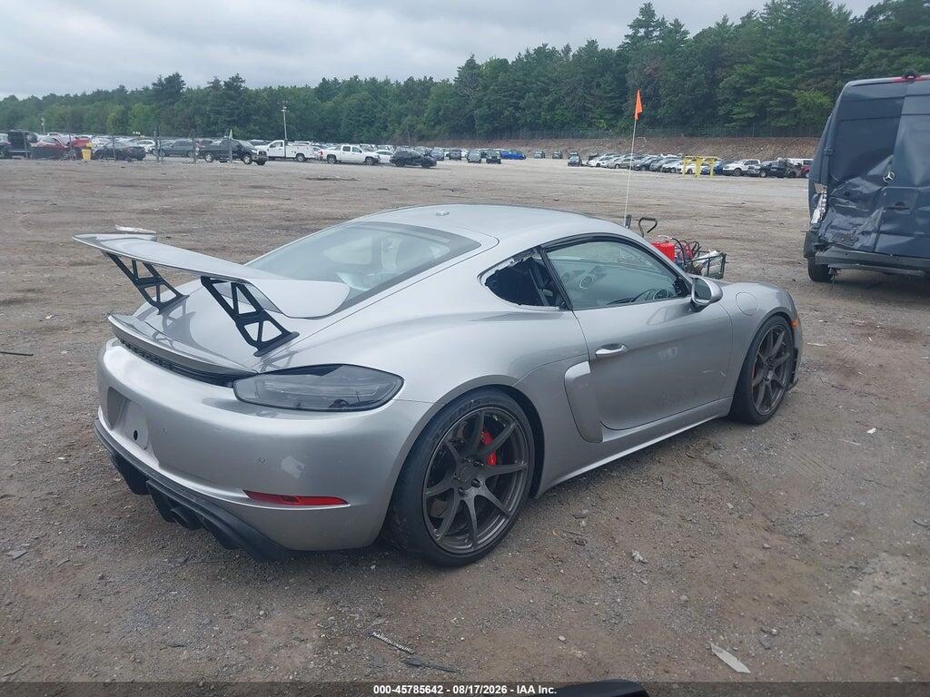 WP0AC2A89NS275230 2022 PORSCHE 718 CAYMAN photo no. 4