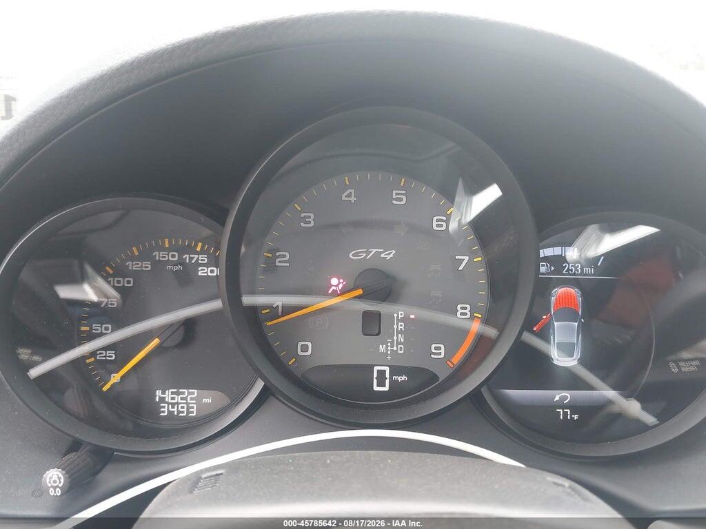 WP0AC2A89NS275230 2022 PORSCHE 718 CAYMAN photo no. 7