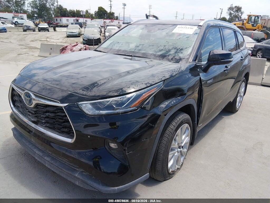 5TDDBRCH2MS523105 2021 TOYOTA HIGHLANDER photo no. 2