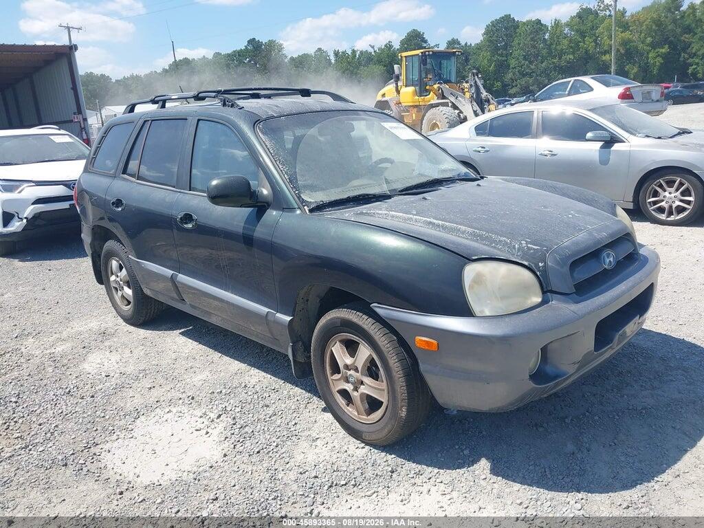 2006 HYUNDAI SANTA FE KM8SC73D36U097327
