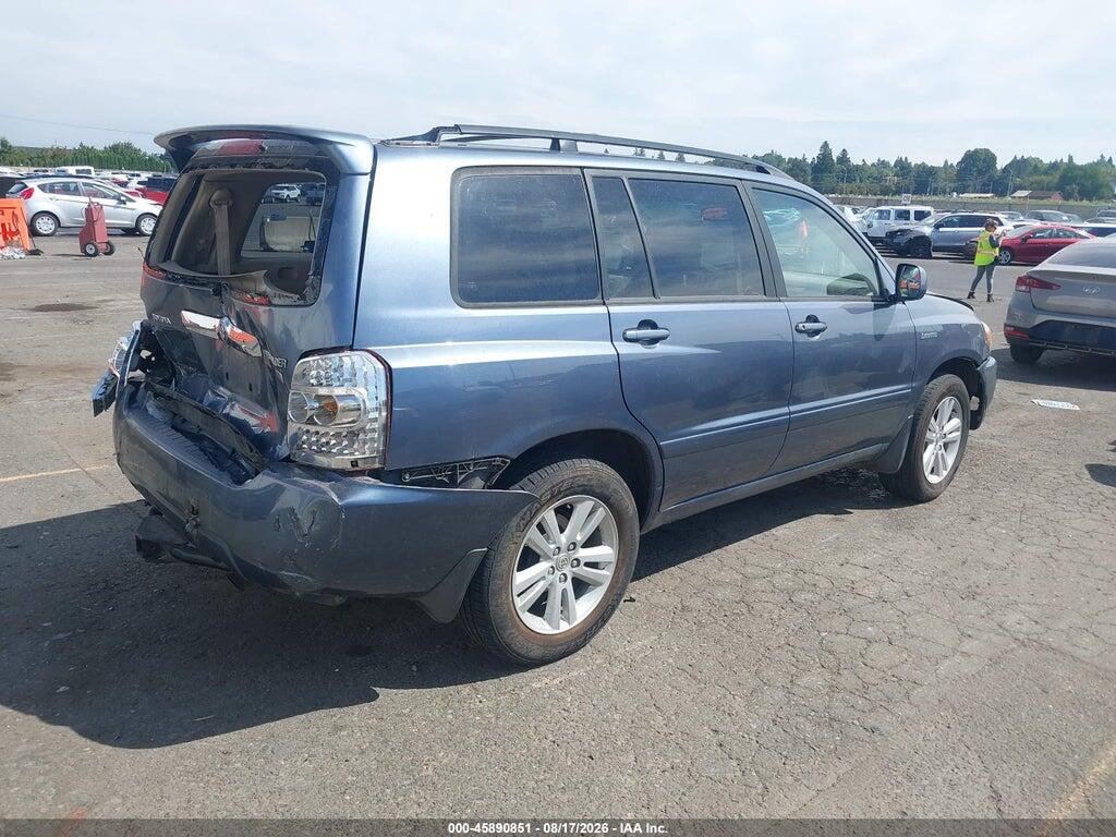 JTEEW21A860014367 2006 TOYOTA HIGHLANDER HYBRID photo no. 4
