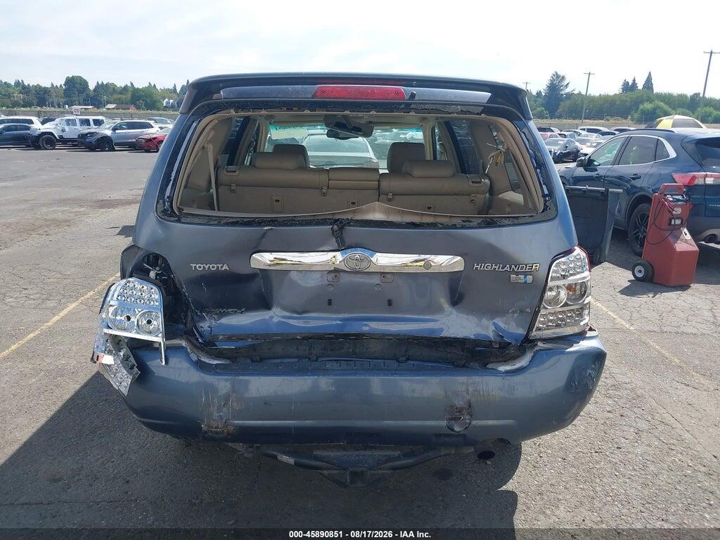 JTEEW21A860014367 2006 TOYOTA HIGHLANDER HYBRID photo no. 6