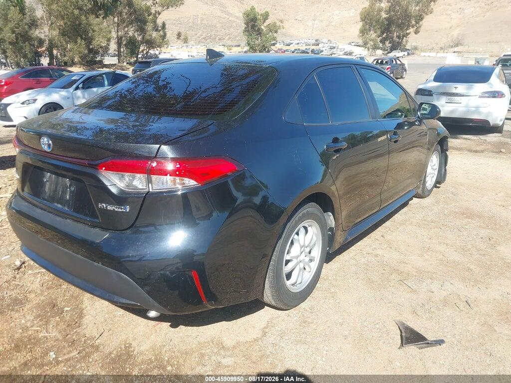 JTDEBRBE4LJ002877 2020 TOYOTA COROLLA photo no. 4
