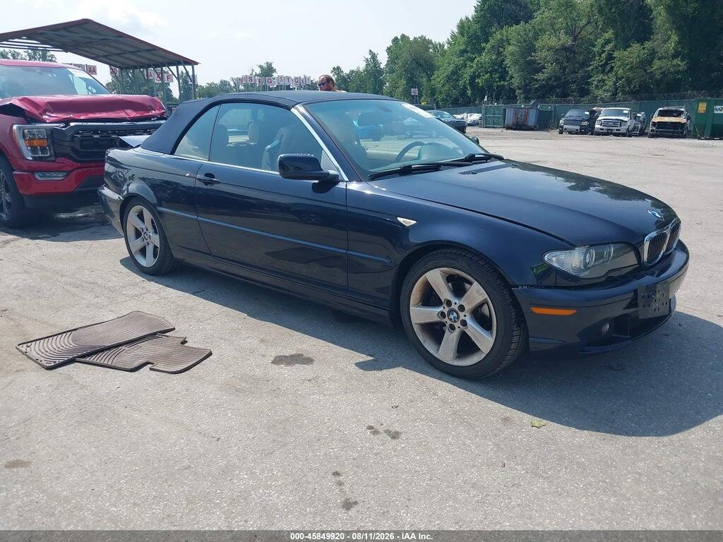 2006 BMW 325CI WBABW33476PX83600