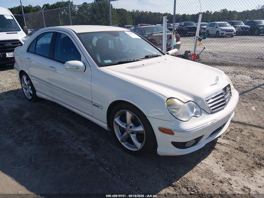 2006 MERCEDES-BENZ C 230 WDBRF52H36A866282