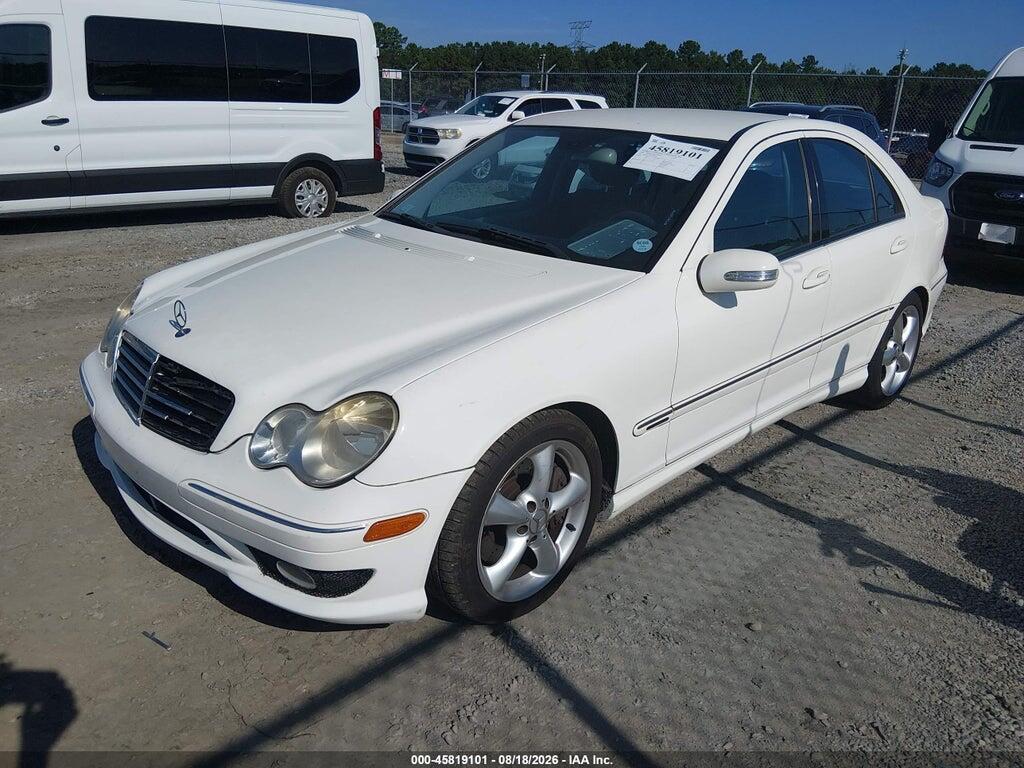 WDBRF52H36A866282 2006 MERCEDES-BENZ C 230 photo no. 2