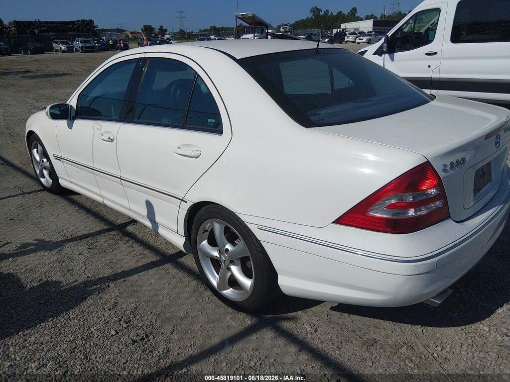 WDBRF52H36A866282 2006 MERCEDES-BENZ C 230 photo no. 3