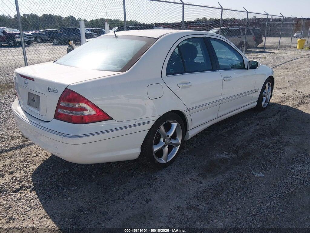 WDBRF52H36A866282 2006 MERCEDES-BENZ C 230 photo no. 4