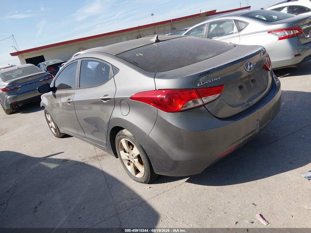5NPDH4AEXDH242573 2013 HYUNDAI ELANTRA photo no. 3