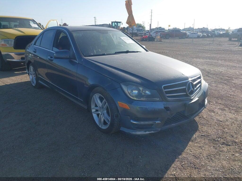 2013 MERCEDES-BENZ C 250 WDDGF4HB7DR258548