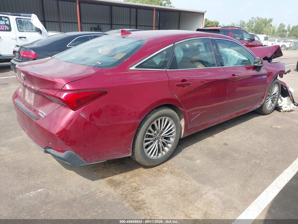 4T1D21FB3LU018589 2020 TOYOTA AVALON HYBRID photo no. 4