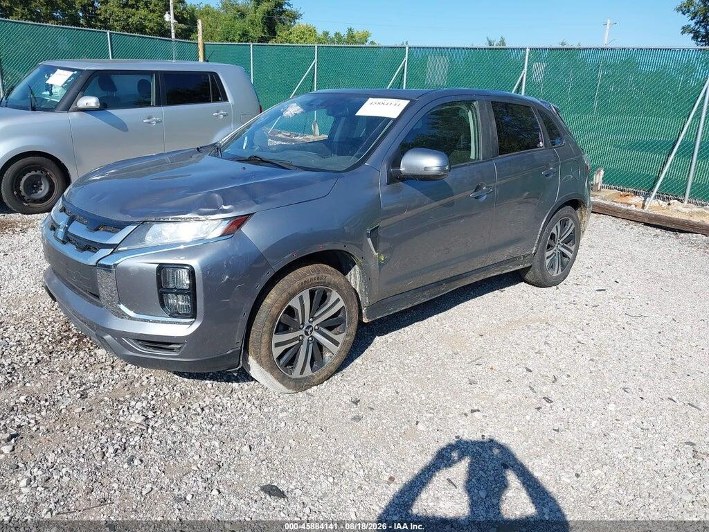 JA4AR3AU7LU028625 2020 MITSUBISHI OUTLANDER SPORT photo no. 2