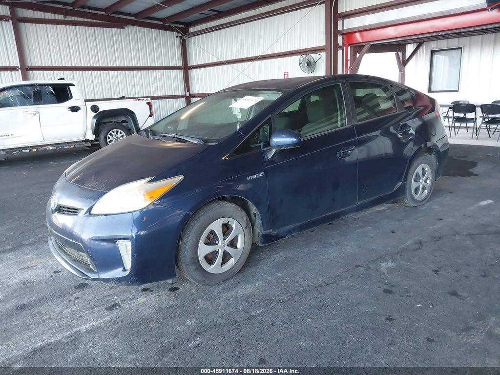 JTDKN3DU6D0351736 2013 TOYOTA PRIUS photo no. 2