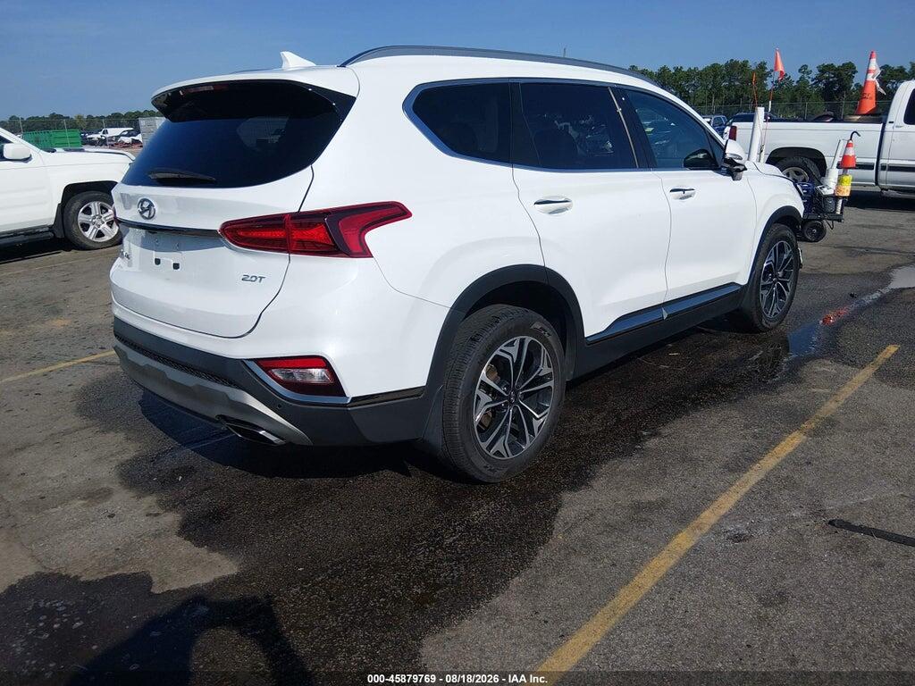 5NMS53AAXLH153296 2020 HYUNDAI SANTA FE photo no. 4