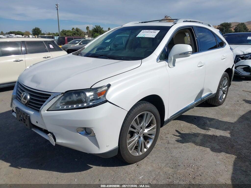 2T2BK1BA5DC163099 2013 LEXUS RX 350 photo no. 2